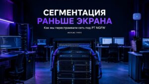 Перестройка сети под PT NGFW